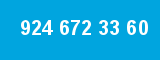 924 672 33 60 924 672 33 60